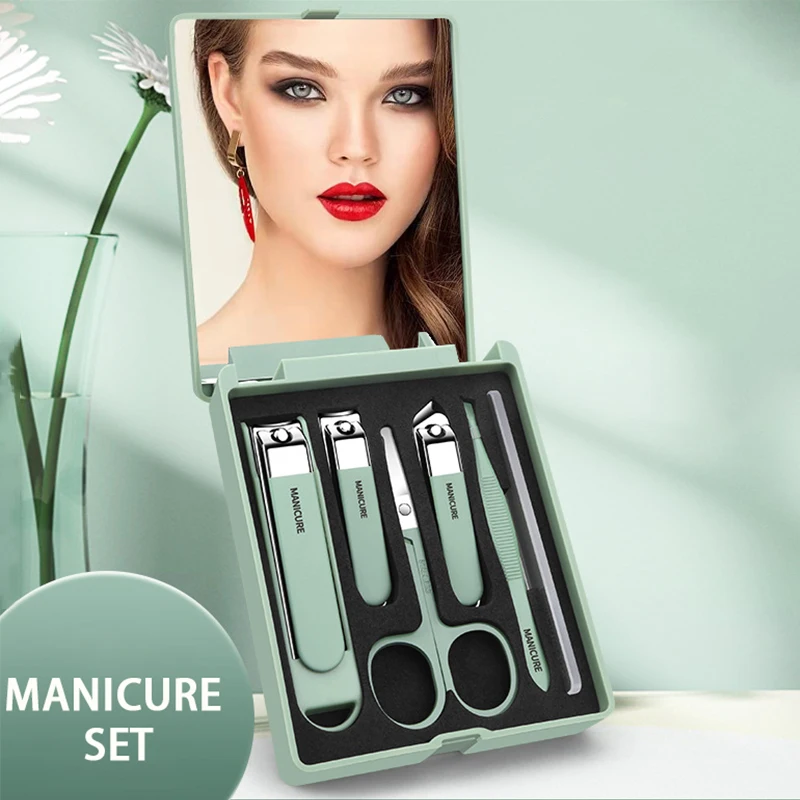 Mens Grooming Kit Case - Kit per la cura delle unghie