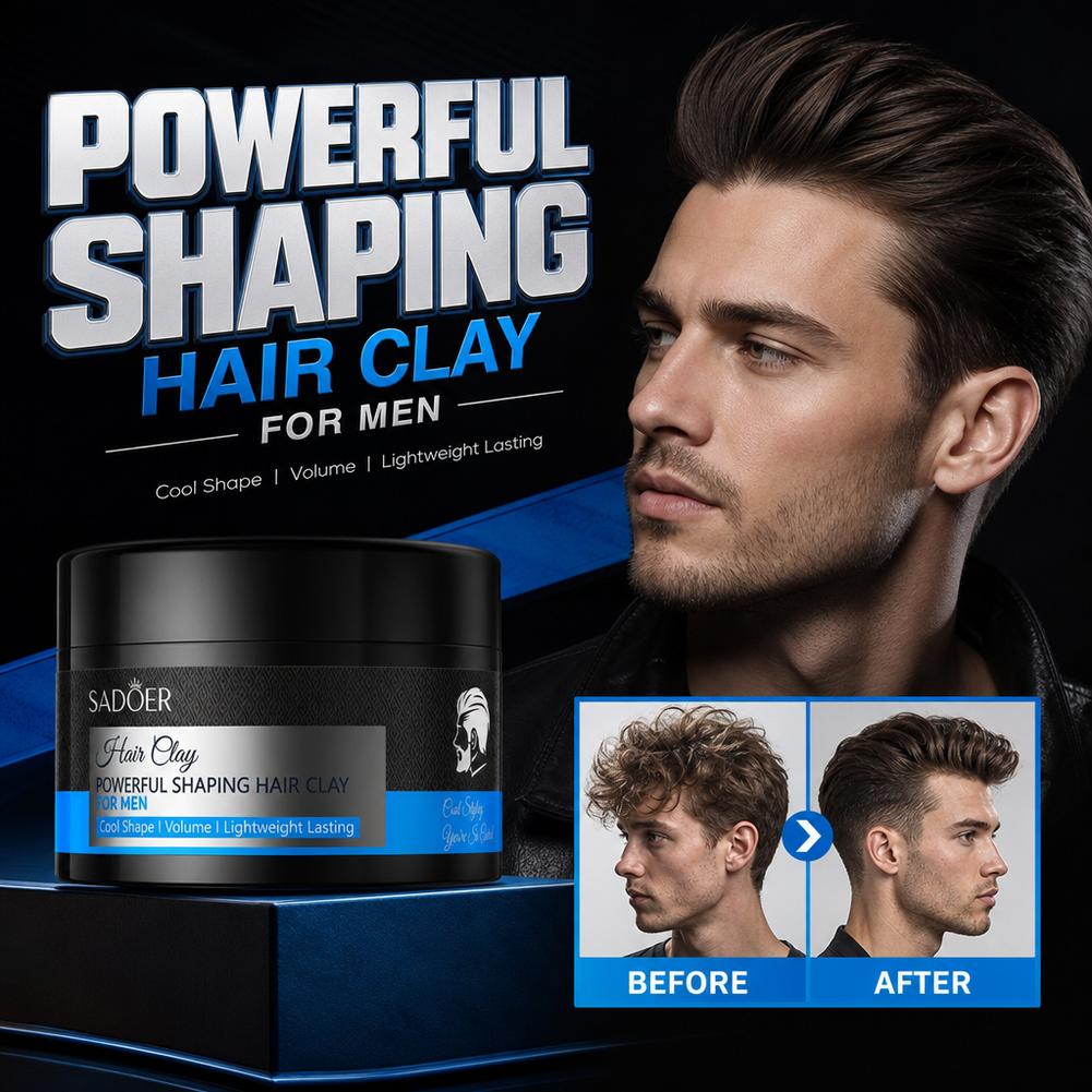 Men'S Grooming & Health Made Simple - Argilla opaca per lo styling dei