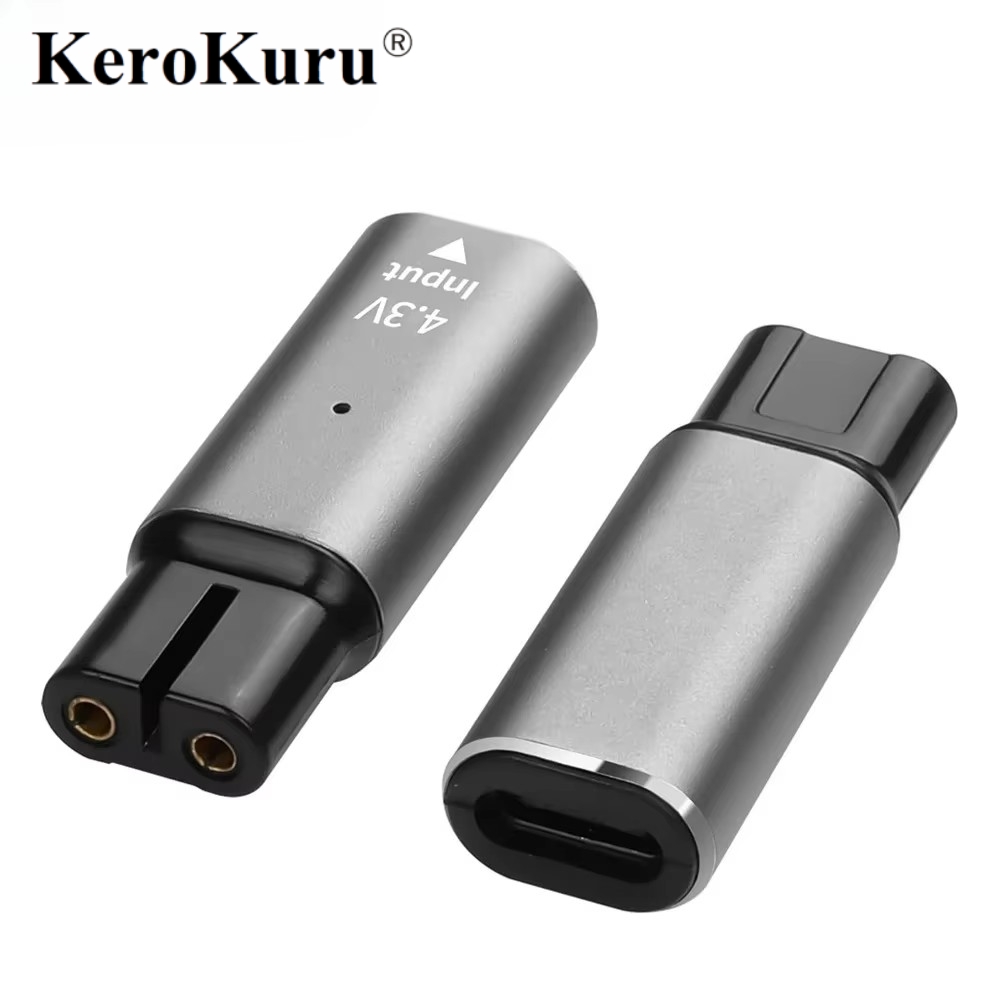 Men'S Grooming Shaver - Adattatore Caricabatterie Kerokuru 4.3V Type-C per