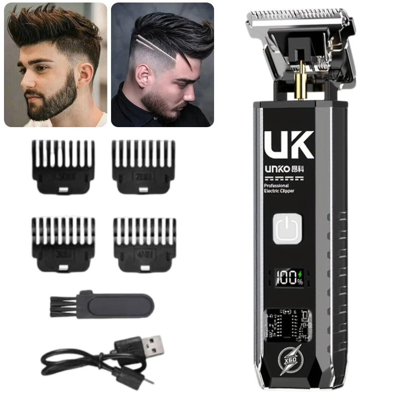 Men'S Grooming Clippers - Regolabarba Elettrico T9 Senza Fili per