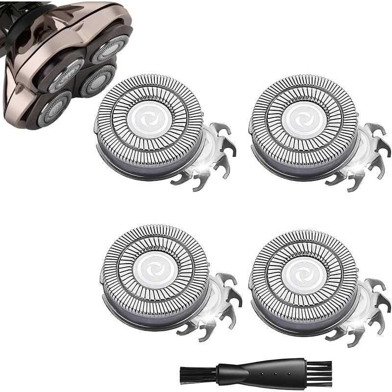 Men'S Grooming Shaver - Testine di Ricambio per Rasoio Skull