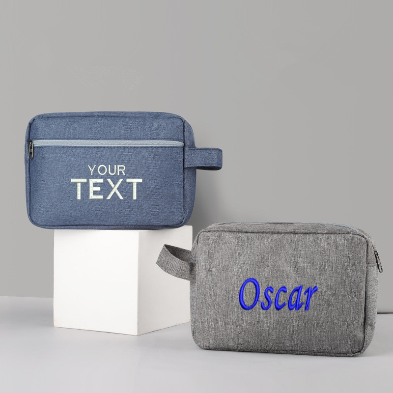 Nome ricamato personalizzato B - Mens Grooming Kit Case recensione e prezzo