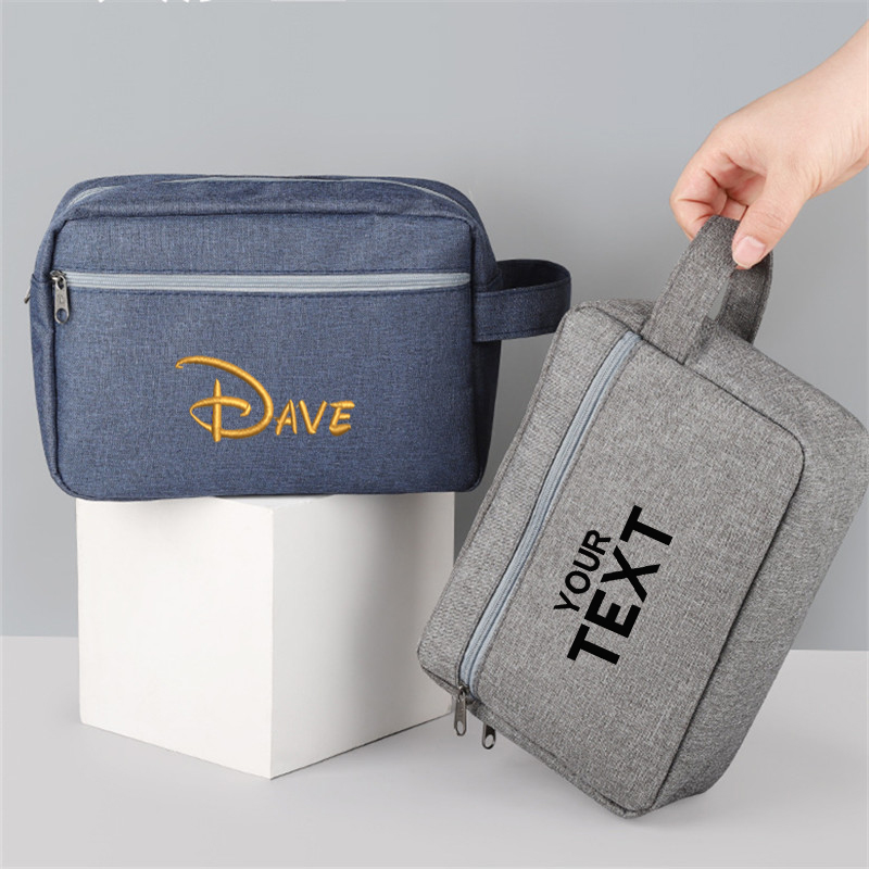 Nome ricamato personalizzato B - Mens Grooming Kit Case recensione e prezzo