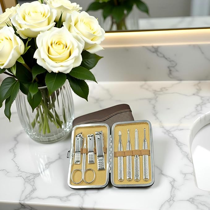 Set Manicure per Uomo e Donna, - Mens Grooming Kit Case recensione e prezzo