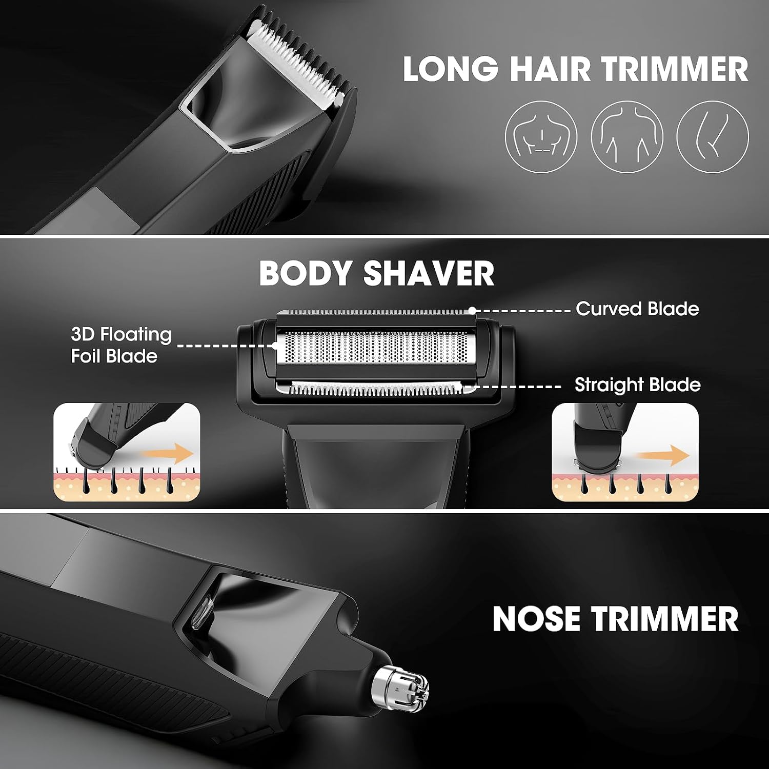 Rasoi per testa e corpo da uom - Mens Grooming Kit Case recensione e prezzo
