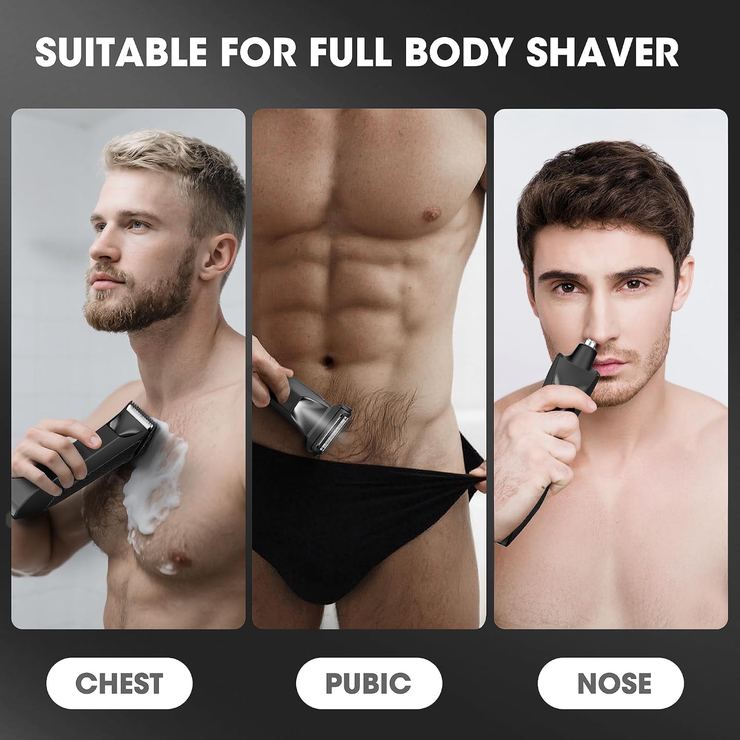 Rasoi per testa e corpo da uom - Mens Grooming Kit Case recensione e prezzo