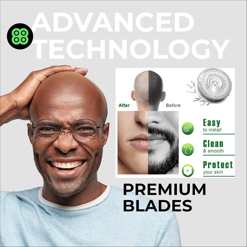Testine di Ricambio per Rasoio - Men'S Grooming Shaver recensione e prezzo